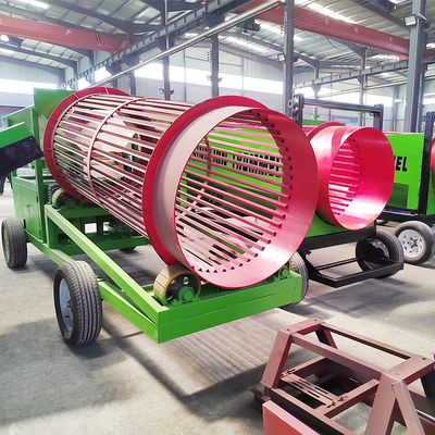 Houtsplinten Screening Vuurhout Trommel Screen volgens capaciteit voor Rotary Design