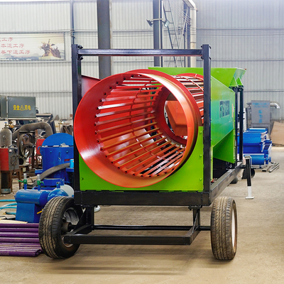 Houtsplinten Screening Vuurhout Trommel Screen volgens capaciteit voor Rotary Design
