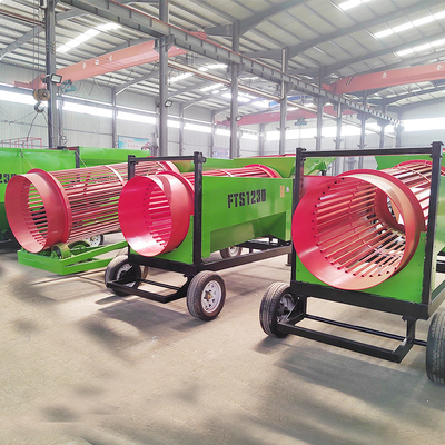 Houtsplinten Screening Vuurhout Trommel Screen volgens capaciteit voor Rotary Design