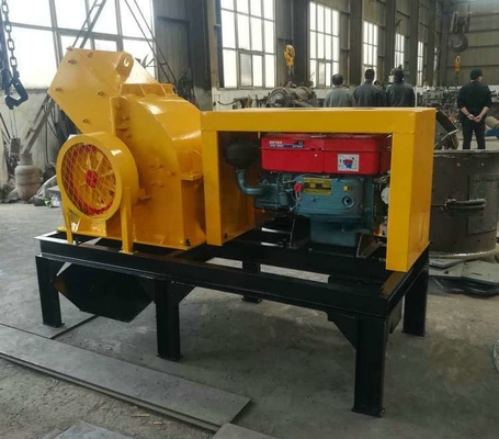 1-280 t/h Capaciteit PC Kleine mini dieselmotor Laboratoriummonsterhamer molen voor kalksteen