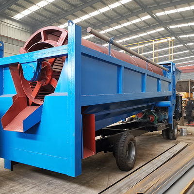 River Gold Trommel Screen voor mobiele kleine goud wasmachines hangt af van het model