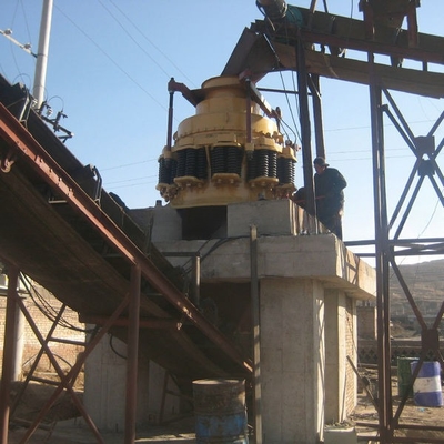 Long Life Wear Parts Cone Crusher voor mineralen in Mobile Rock Ore Mini Plant