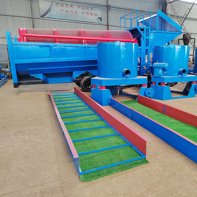 River Gold Trommel Screen voor mobiele kleine goud wasmachines hangt af van het model