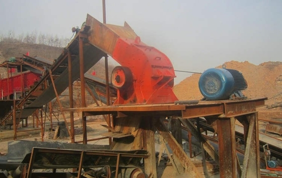 Vernietigingsmachine voor de verwerking van steen en gravel