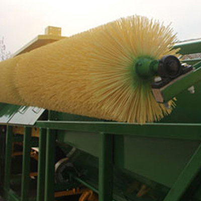 Hoogwaardig grijs draaibare composttrommel scherm met een voedingsgrootte van minder dan 300 mm
