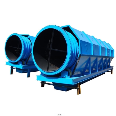 Klassificatie Rotary Drum Screen Machine voor het scheiden van rivier zandsteen deeltjes