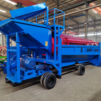 100-200 t/h grote capaciteit trommel scherm voor goud wassen en mineraal verwerking machine