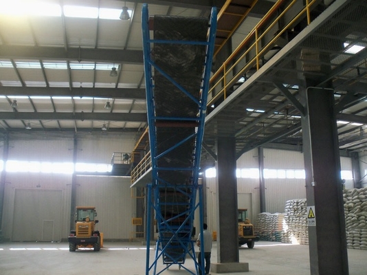 Industriële PVC kleine transportband voor de bouw 100 kg Gewicht en maat