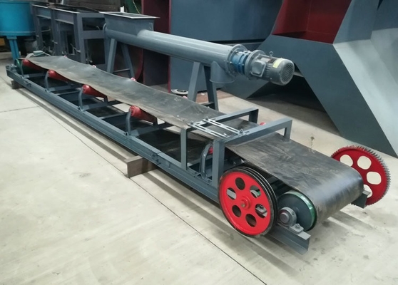 Industriële PVC kleine transportband voor de bouw 100 kg Gewicht en maat