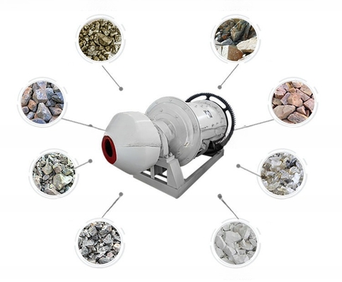 Kleine Mini Wet Dry Laboratory Ball Mill 900 x 1800 900 x 3000 voor versnellingsbaktoepassing