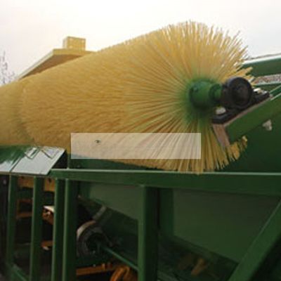 Mobiele compostapparatuur Rotary Drum Filter Screen voor 30-150 ton per uur