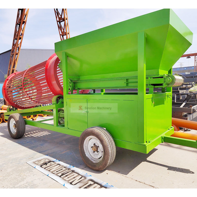 Vuurhout Trommel Screener nu getransformeerd met Circular Wood Chips Rotary Drum Screen