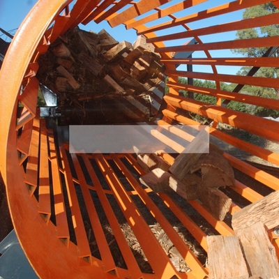 1-200 ton per uur Capaciteit Rotary type Houtsplinten vuilnis Hout brandhout Trommel scherm