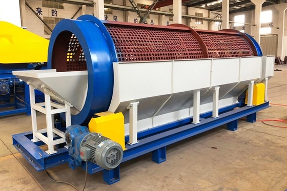 Topsoil Compost Sand Gravel and More Rotary Trommel Screen Machine voor afvalrecycling