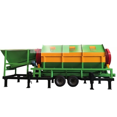 Handmatige installatie Trommel Sieve Sand Vibrating Screen voor de cokesmijnindustrie