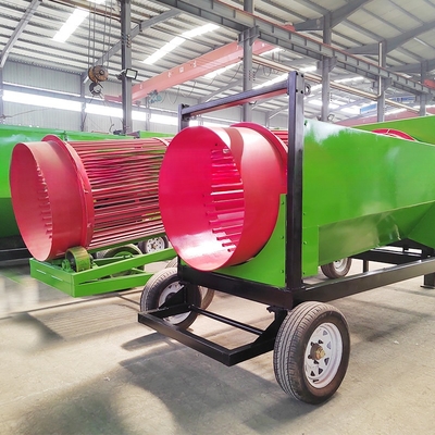 Biologische 1790 KG Aanpassing Basic Trommel Screen Vuurhout Tumbler Houtreiniger