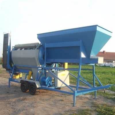 Mobiele soorten grondcomposttrommel-screener en voor het screenen van organische meststoffen