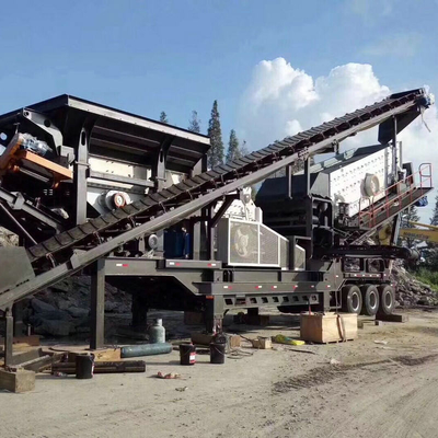 Integratieve draagbare mobiele steengroeveermachine en gemakkelijke bediening met lasframe