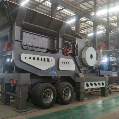 Integratieve draagbare mobiele steengroeveermachine en gemakkelijke bediening met lasframe