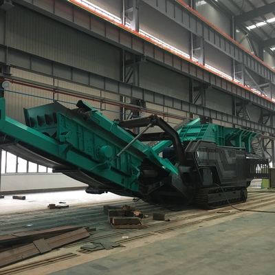 Integratieve draagbare mobiele steengroeveermachine en gemakkelijke bediening met lasframe