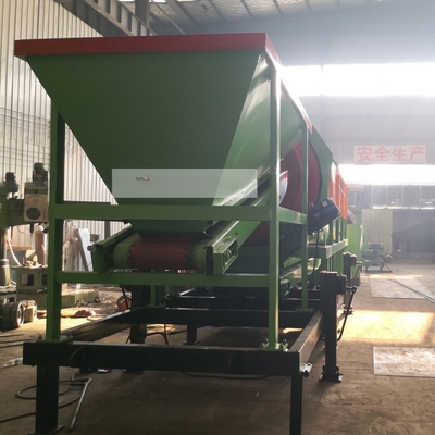 Handmatige installatie Trommel Sieve Sand Vibrating Screen voor de cokesmijnindustrie