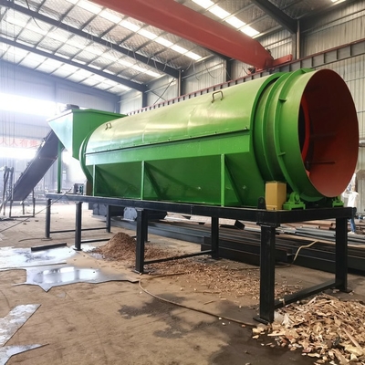 Stalen draad geweven 2200 kg trommelgrens voor hout- en houtzaagstofscreening