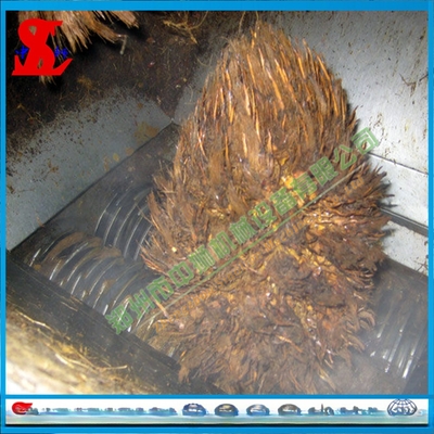 7.5-132KW dubbele schacht olie palmboom lege vrucht gebundelde shredder machine voor energie mijnbouw