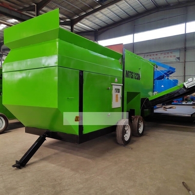 6700 KG Hout Hout Afval Grondoppervlak Zand Gravel Wasdoek Trommeldoekmachine