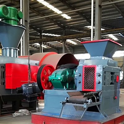 65Mn/9Cr2Mo Roller Type Coal/Charcoal Briquette Machine voor het persen van ijzerpoederbalen