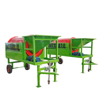 Rotary Drum Sieve Sand and Gravel Separator Kleine trommel scherm Capaciteit ≤15m3/h Erts