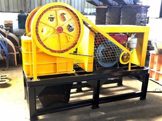 Goudmijn, steen, kaakmolen, breekmachine voor de goudwinning van 380v-fabriek
