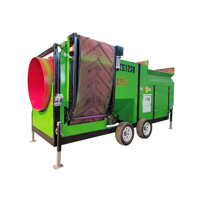 Huishoudelijk afval sorteermachine met hoge stijfheid en MTS0818 Trommel Drum Screen