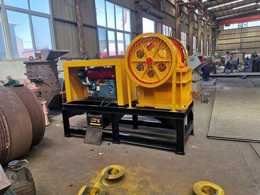 Goudmijn, steen, kaakmolen, breekmachine voor de goudwinning van 380v-fabriek