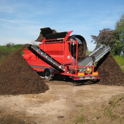 MTS0818 MTS1022 MTS1230 MTS1550 Draaiend Draagbaar Compost Trommel Screen voor screening