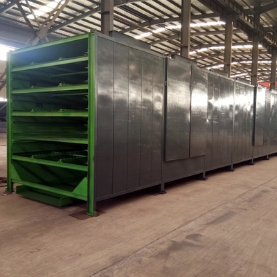 Gepersonaliseerde industriële droogoven voor steenkoolbriquette productielijn en 4 lagen