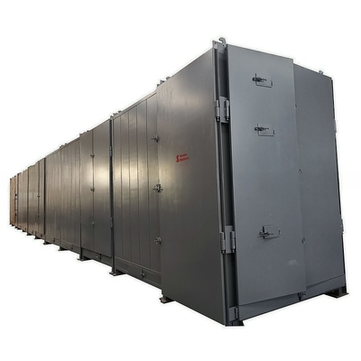120-1200 kg/uur Stoomverbruik Drogenoven voor het snel drogen van steenkool/houtskoolbriketten