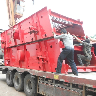 Elektromotor Automatische draaibare Grizzly Vibrating Feeder voor Stone Sand Crushing Plant
