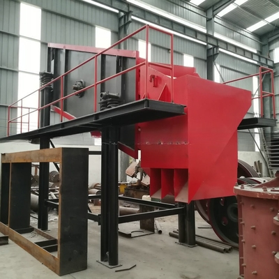 Elektromotor Automatische draaibare Grizzly Vibrating Feeder voor Stone Sand Crushing Plant