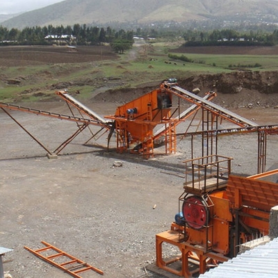 Elektromotor Automatische draaibare Grizzly Vibrating Feeder voor Stone Sand Crushing Plant