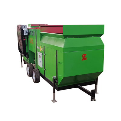 1200x2500 Composttrommel-screener voor het screenen van beweegbare afvalstoffen bij de productie van compost