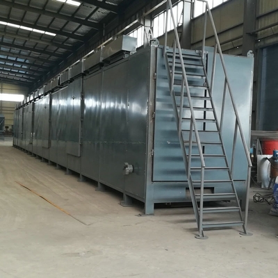 Barvorm Droog materiaal Steenkool briketten Continuous Production Conveyor Mesh Belt Dryer