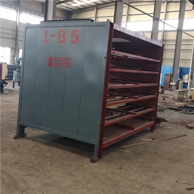 120-1200 kg/uur Stoomverbruik Drogenoven voor het snel drogen van steenkool/houtskoolbriketten