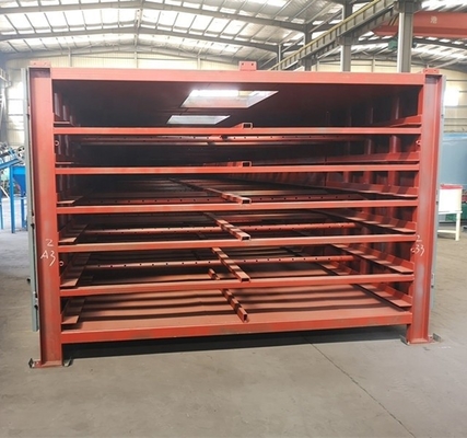 Stoomdruk 0,2-0,8Mpa Conveyor Mesh Belt Dryer voor houtskool