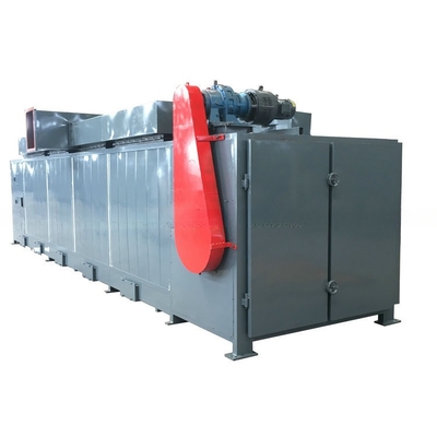 800 kg gewicht Industrial Mesh Belt Briquette Dryer voor het verwerken van houtskoolbriquettes