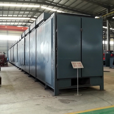 800 kg gewicht Industrial Mesh Belt Briquette Dryer voor het verwerken van houtskoolbriquettes