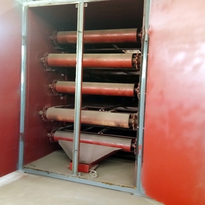 6-laag platformdroger geavanceerde droogoplossing voor de productie van houtskoolbriquette