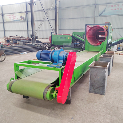 Bouwmaterialen winkels zijn afhankelijk van model bodem trommel scherm met diesel generator set