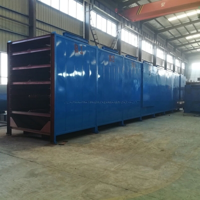 2 meter per sectie Mesh Belt Dryer voor steenkool Houtskool Coke Breeze Powder Briquettes