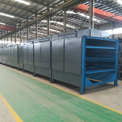 2 meter per sectie Mesh Belt Dryer voor steenkool Houtskool Coke Breeze Powder Briquettes