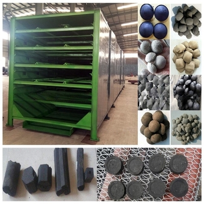 3-45 ton capaciteit steenkool houtskool kogel briquettes droger machine met automatische bediening